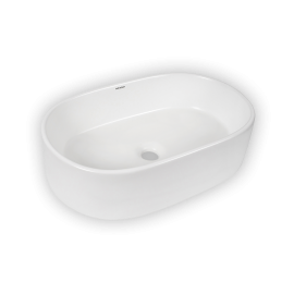 Umivaonik umetnicki 555*345*140 HIDROSAN [KW-1588] [bela, sjaj]